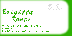 brigitta konti business card